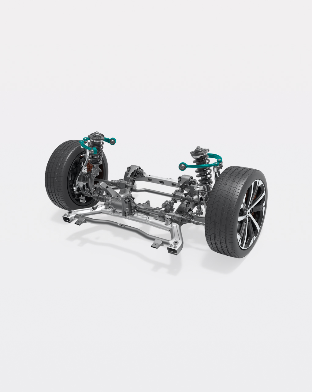 前悬虚拟主销结构